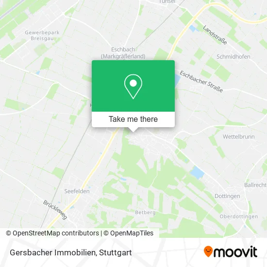 Карта Gersbacher Immobilien