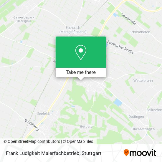 Frank Ludigkeit Malerfachbetrieb map