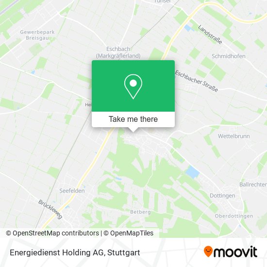 Energiedienst Holding AG map