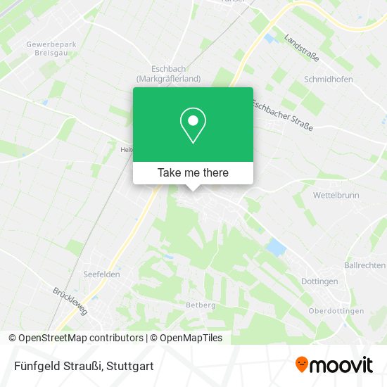 Fünfgeld Straußi map