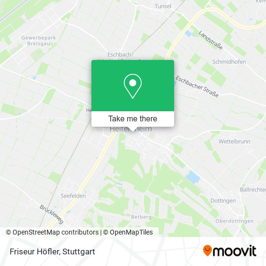 Карта Friseur Höfler