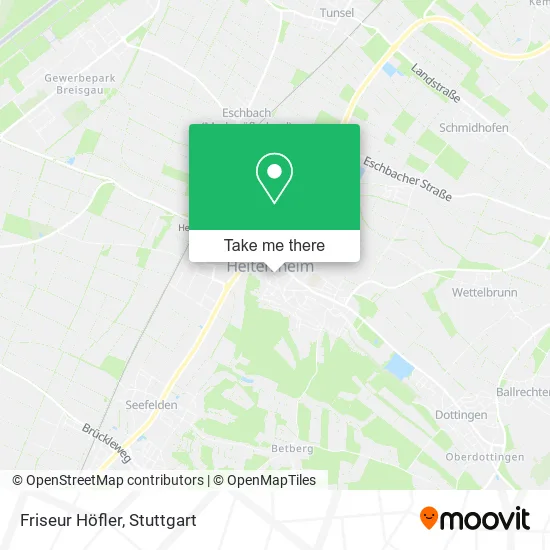 Карта Friseur Höfler