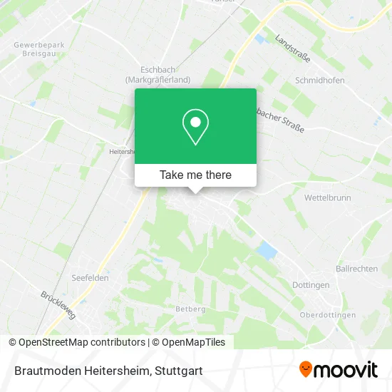 Карта Brautmoden Heitersheim