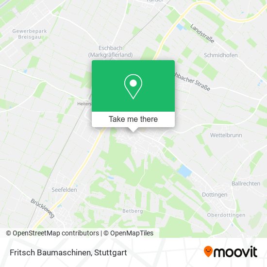 Fritsch Baumaschinen map
