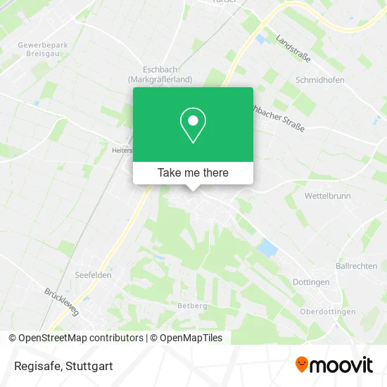 Regisafe map