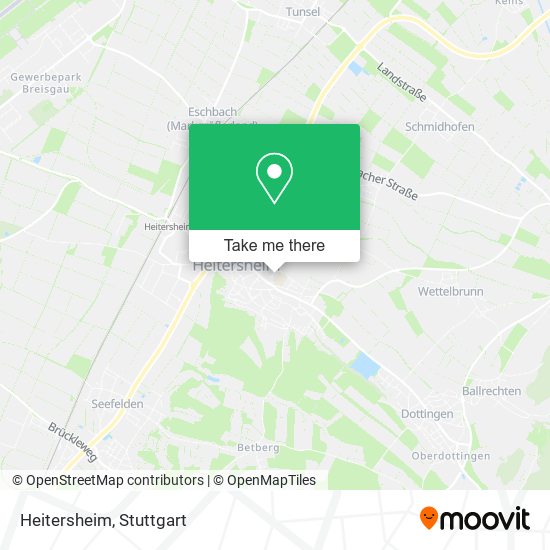 Карта Heitersheim