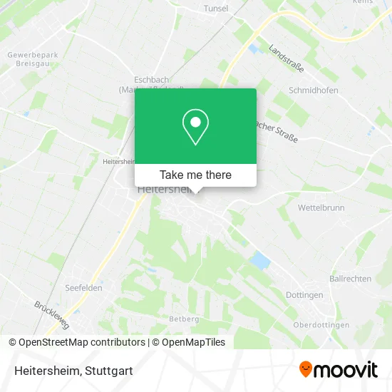 Карта Heitersheim