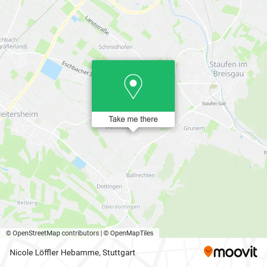 Карта Nicole Löffler Hebamme