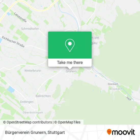 Карта Bürgerverein Grunern
