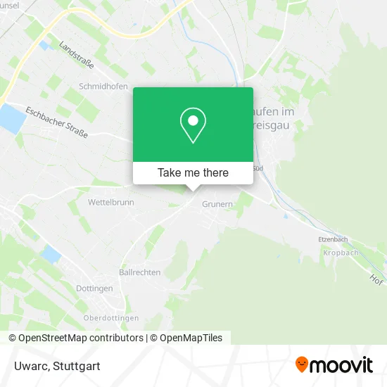 Uwarc map