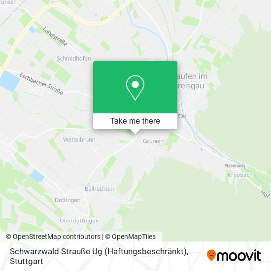 Schwarzwald Strauße Ug (Haftungsbeschränkt) map