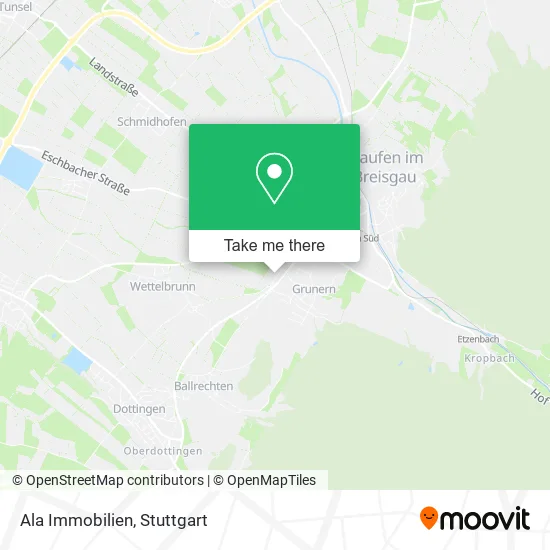 Карта Ala Immobilien