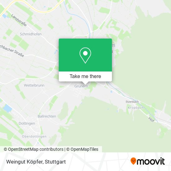 Карта Weingut Köpfer