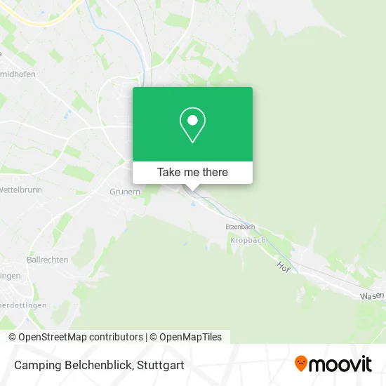 Карта Camping Belchenblick