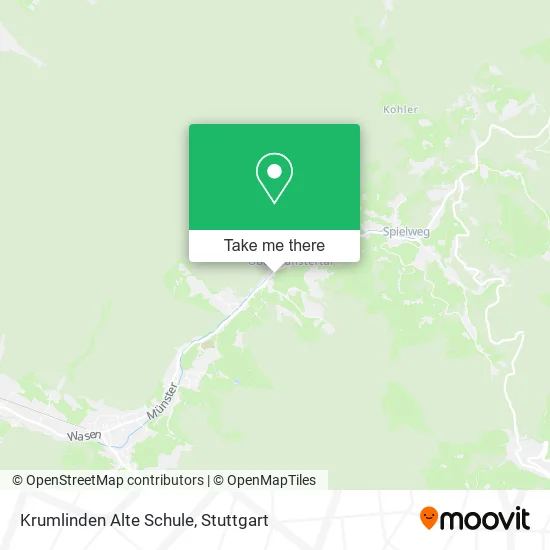 Карта Krumlinden Alte Schule