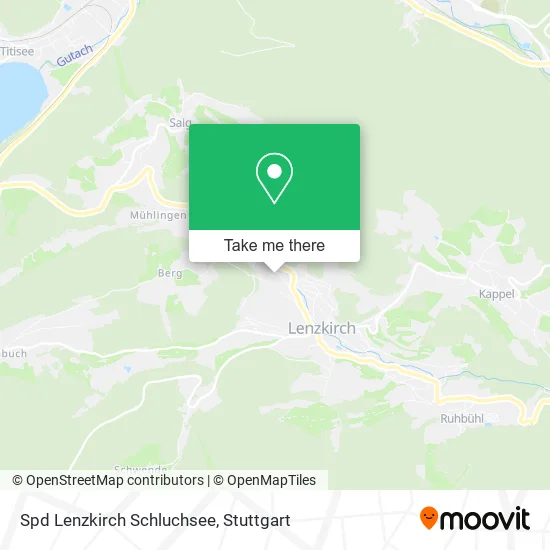 Карта Spd Lenzkirch Schluchsee
