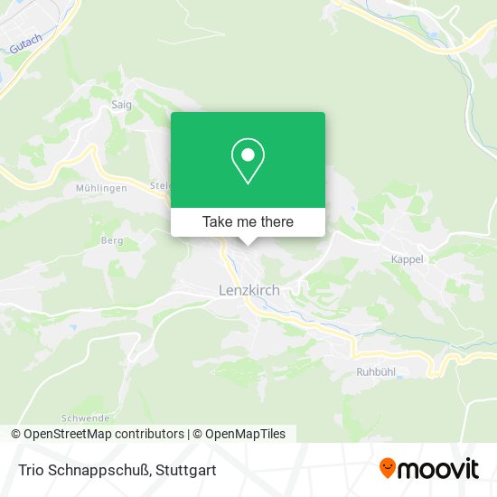 Карта Trio Schnappschuß