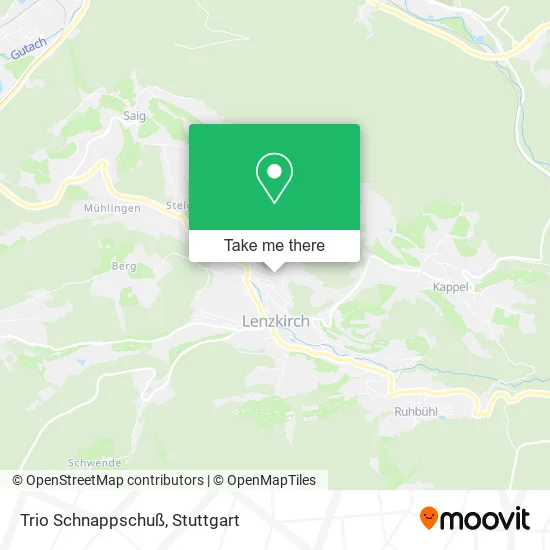 Карта Trio Schnappschuß
