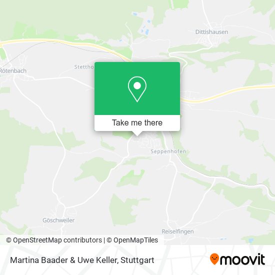 Martina Baader & Uwe Keller map
