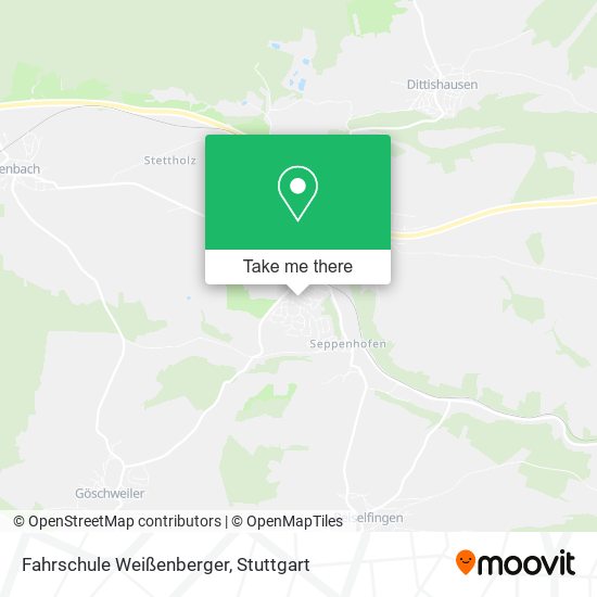Fahrschule Weißenberger map