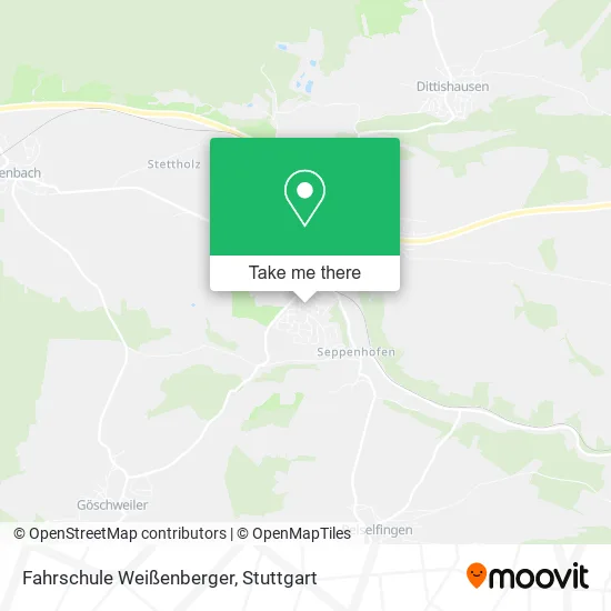 Карта Fahrschule Weißenberger