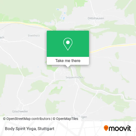 Карта Body Spirit Yoga