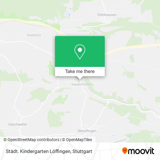 Städt. Kindergarten Löffingen map
