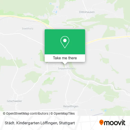 Карта Städt. Kindergarten Löffingen