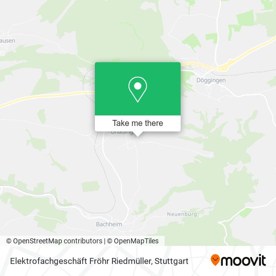 Elektrofachgeschäft Fröhr Riedmüller map