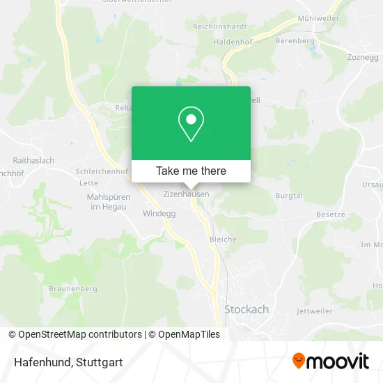 Карта Hafenhund