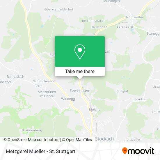 Карта Metzgerei Mueller - St
