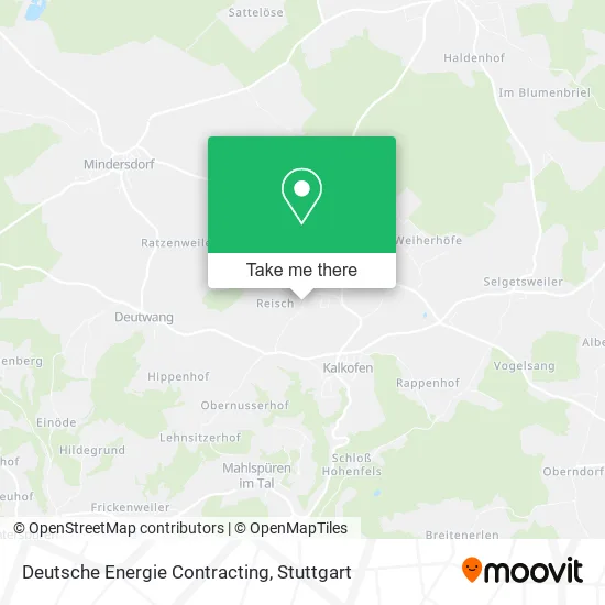 Карта Deutsche Energie Contracting