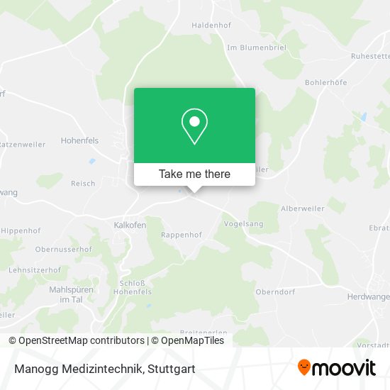 Manogg Medizintechnik map