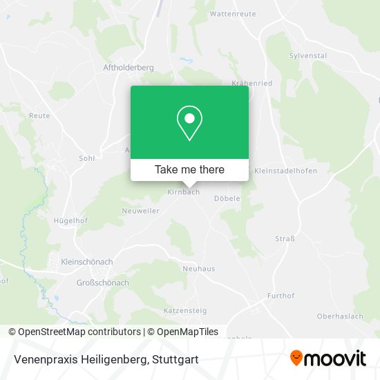 Карта Venenpraxis Heiligenberg