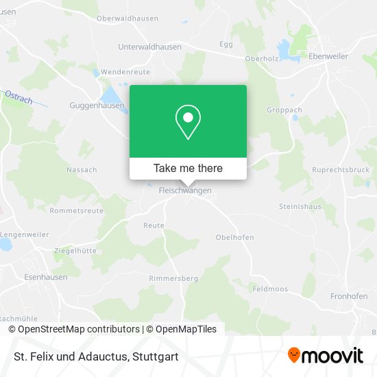 St. Felix und Adauctus map