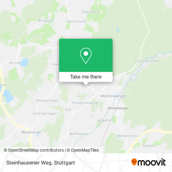 Карта Steinhausener Weg