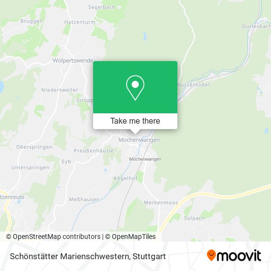 Schönstätter Marienschwestern map