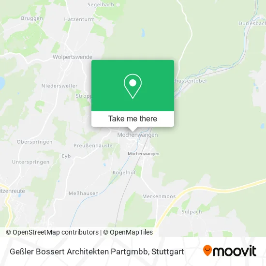 Geßler Bossert Architekten Partgmbb map