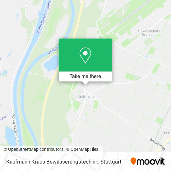 Kaufmann Kraus Bewässerungstechnik map