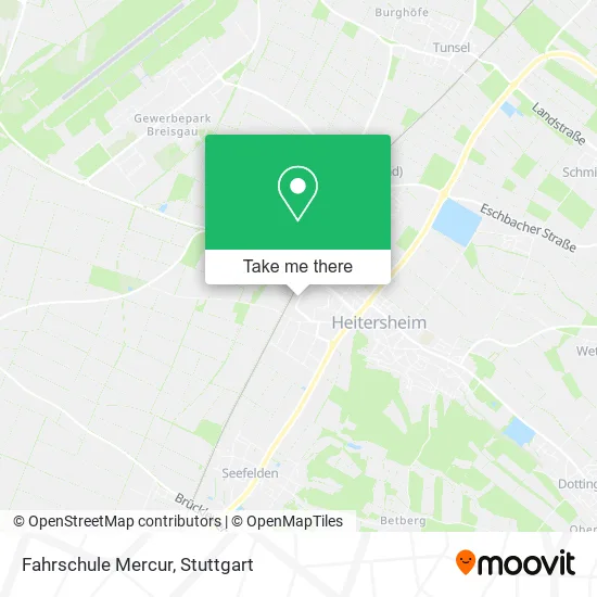Fahrschule Mercur map