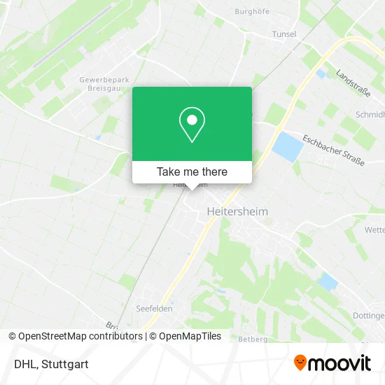 Карта DHL