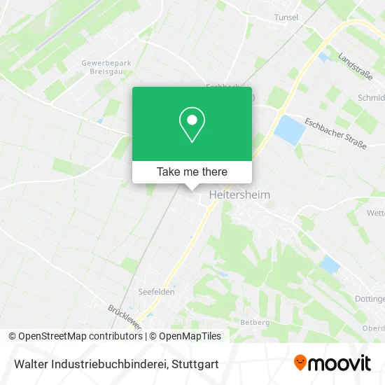 Карта Walter Industriebuchbinderei