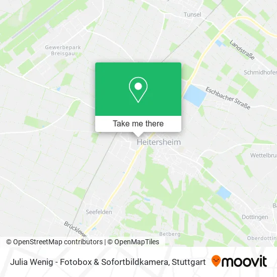 Карта Julia Wenig - Fotobox & Sofortbildkamera