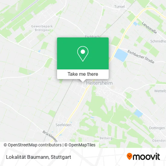 Карта Lokalität Baumann