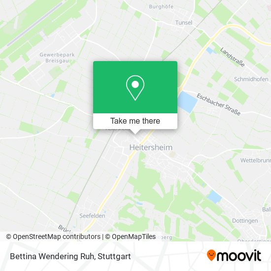 Bettina Wendering Ruh map
