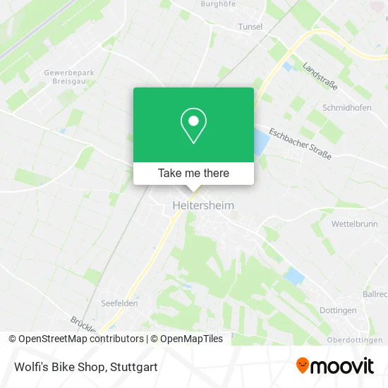 Карта Wolfi's Bike Shop