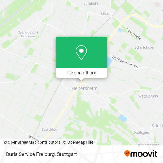 Карта Duria Service Freiburg