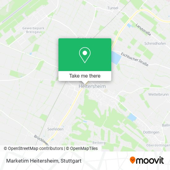 Marketim Heitersheim map