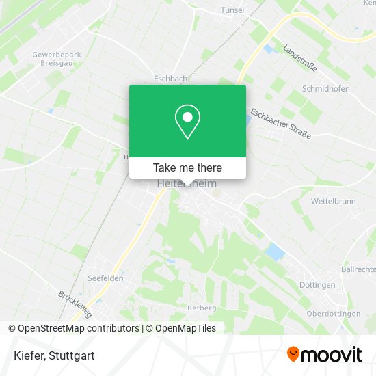Карта Kiefer