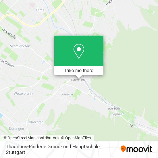 Thaddäus-Rinderle Grund- und Hauptschule map
